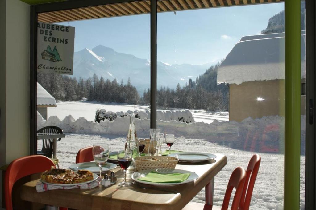 Auberge Des Ecrins Champoleon Bagian luar foto